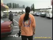 german milf picked up for her first anal 1/16