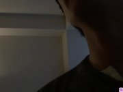 Soapy cock sucking home experience for nude Akina Hara 3/16