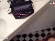 My Dirty Hobby - Quick doggy and creampie in bathroom 8/16