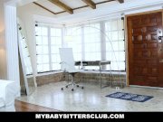 MyBabySittersClub - Babysitter surprised with fat cock on birthday 1/16