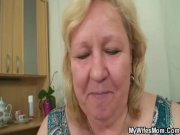 Fat mother-in-law rides his cheating cock 8/16