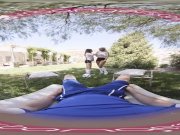 VRBangers-Busty Milf Bridgette B& Anya Olsen Eat's Eachother's Pussy 6/16