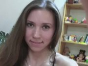 Cute Vira takes off everything and fingers herself 7/16