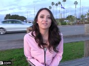 Teen Quinn Takes Her Wet Pussy Out For Some Public Masturbation 1/16