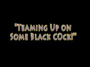 2 Brunettes for a Big Black Cock with Gabby Quinteros 1/16