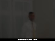 Mormongirlz - Pretty young wife fucks a stranger 16/16