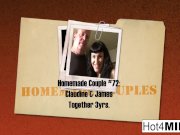 Claudine fucks her man on camera 1/16