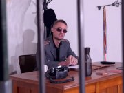 Luxury Hookers Billie Star & Linda Sweet are served Anal Sex in Prison 4/16