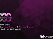 Passion-HD 1000th scene Step sisters orgy ft Lana rhoades; Adriana Chechik 1/16