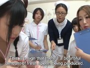 JAV nurses CFNM handjob blowjob seminar Subtitles 7/16