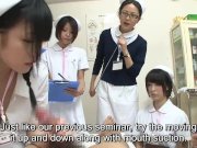 JAV nurses CFNM handjob blowjob seminar Subtitles 8/16