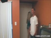 Naughty teens tag-team a man 6/16