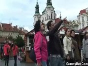 Granny tourist picked up for cock riding 2/16