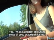 Public Agent Hitchhiking Student Fucks Fat Cock 2/16