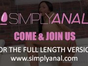 Simplyanal - Sasha Rose takes a cumshot over her ass after fucking 16/16