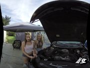 WankzVR - Under the Hood ft. Alex Blake & Arya Fae 3/16