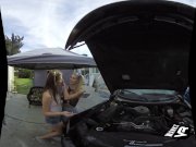 WankzVR - Under the Hood ft. Alex Blake & Arya Fae 8/16