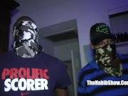 armani chocolate dick slobber playin with tight shaved pussy 3/16