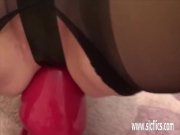 Anal fisting and stretching for submissive girl 5/16