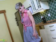 OldNannY Horny mature Lusty Solo Showoff Footage 2/16