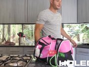 HOLED Pornstar Megan Rain toys wet pussy before anal fuck 2/16