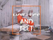 Foot Fetish Dominatrix Tina Kay commands a Deep Hardcore Fuck 2/16