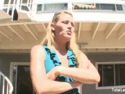 Blonde MILF teaches her stepdaughter a lesson 2/16