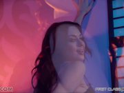 First Class POV - Jessica Ryan sucks and licks your big dick, big boobs 3/16