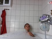 My Dirty Hobby - Tattoed babe masturbates in bathtub 6/16