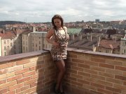 StockingVideos - All Natural F Cup Stripper Wife 1/16