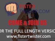 Fistertwister - Lesbian fisting after strap on fucking 16/16