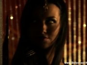 Stunning Brunette Babe Erotic Time