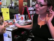 MILF in glasses fucks her stepdaughter in the shop 4/16