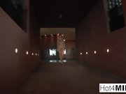 Busty MILF drains the cum out of a white and a black dick 5/16