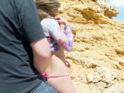 Blonde Cancels Sightseeing, Prefers Sucking Hard Cock 5/16