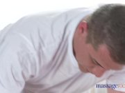 Massage Rooms Pale skinned beauty takes fat cock deep in her juicy hole 4/16