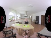 VIRTUAL TABOO - Mom And StepDaughter Suck One Big Cock 5/16