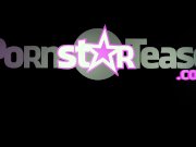 Pornstar Tease - Bobbi Dylan strip down and show you her wet hole 1/16