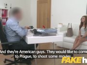 Fake Agent Shy European amateur seduced by casting agents big cock 2/16