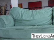 Interracial anal with creampie ending 6/16