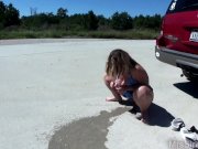 Wife's Quick Piss Outside 13/16