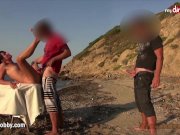 My Dirty Hobby - Nympho gets drilled on the beach 2/16