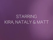 RUSSIAN THREESOME - GIRLSRIMMING - KIRA THORN - NATALY GOLD 1/16