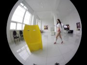 HD compilation of sexy solo european girls teasing in VR video 1/16