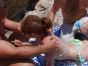 Two Horny Guys Plow Eager Ginger Milf 4/16