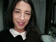 Teen Latina surprises BF after Church  Dagfs 1/16