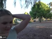 Alyssa Cole sucks cock in the park 12/16