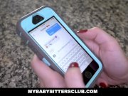MyBabySittersClub - Sexy Baby Sitter Fucks Client 3/16