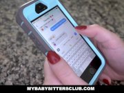MyBabySittersClub - Sexy Baby Sitter Fucks Client 4/16