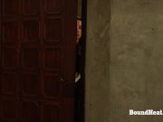 Slave And Mistress Playing While Voyeur Maid Masturbates 4/16